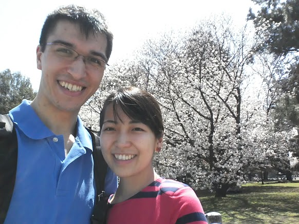 Cherry Blossom engagement