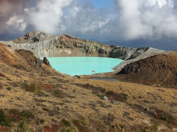 Volcanic lake